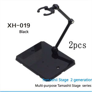 ขาตั้งฐานตุ๊กตาขยับแขนขาได้ทามาชิ2รุ่น2ชิ้น1/144 HG SIC SHF GK สำหรับ Gundam Gunpla ฐานแสดงแบบ DIY ขาตั้งสุรามีรูพรุนประกอบฉากต่อสู้คลาสสิกเครื่องมือชุดประกอบโมเดล