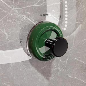 N$ Colorful Suction Cup Wall Hooks Strong Adhesion No Drilling Great For Bathroom Kitchen Hanging Towels Bags