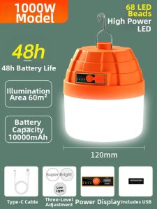 PAIMIJI | LED Super Bright Rechargeable Emergency Lamp
