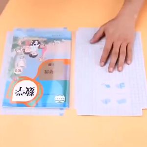 10 Sheets Self-Adhesive Book Cover Wrapper Protective Cover S/M/L Book Covers Waterproof Film Transparent Wrapper