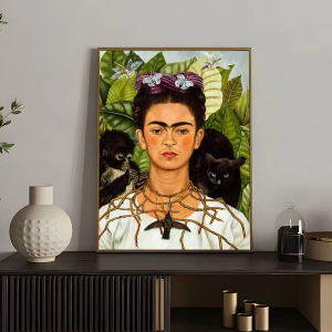 Jigsaw Puzzle Stunning Frida Kahlo Wall Art For Adults Perfect For Family Game Night And Brain Exercise Frameless