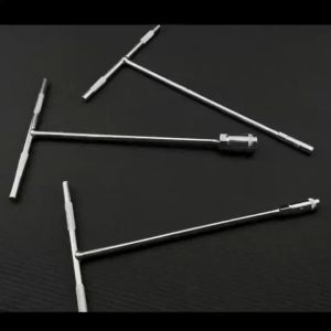 1pcs Chrome Vanadium 4T Type 6mm-19mm T-bar socket spanner Hex socket wrench nut spinner Hand Tools for Auto Repair