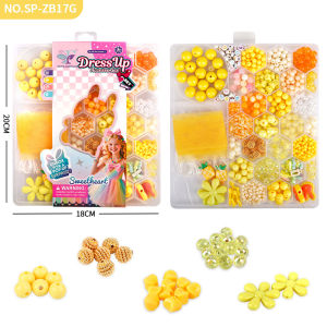 Girls Handmade Beading Toy Set For Vision Training