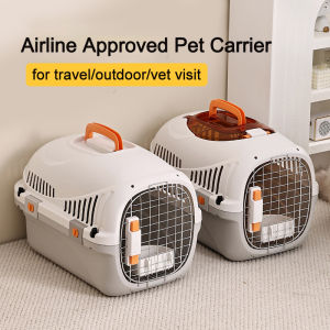 Cat Carrier for Vet Visits – WIith Diaper Board Airline Approved & Easy to Clean