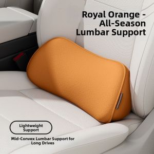 HELLOLEIBOO | Lumbar Support Backrest & Neck Pillow for Tesla Model 3/Y/S