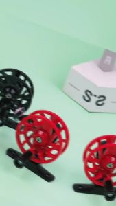 EELHOE | Fishing Spool Fishing Tackle Gear Fishing Reel Lightweight Fishing Tackle ABS Plastic Vertical Fish Reel For CarpAcc