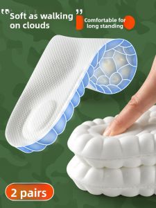 LINGMIAO | Ultra Thick Soft Anti-Pain Long Standing Comfortable Shock Absorbing Insoles