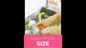 Thick Washing Rubber Gloves Kitchen Washing Gloves Home Latex Gloves for Laundry Dishwashing