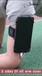Run Tie Bone | Running Phone Holder Armband Improves Circulation Absorbs Sweat Prevents Dirt and Easy to Install
