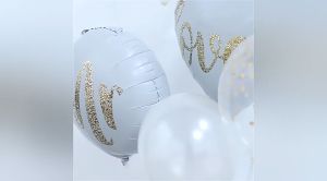 18/22 Inch Engagement/Proposal Ring Foil Balloons Mr & Mrs Love She Said Yes I Do Bridal Shower Hen Party Diamond