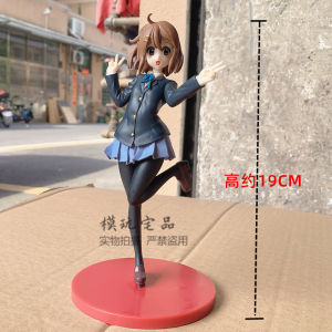 Light Music Club Anime Figure K-On! Mio Akiyama Ryoko Yamazaki Handmade Doll Desktop Decoration Student Gift Collectible Item