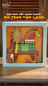 Hộp Quà Tết Xanh IKACHI | MÃ TRAO VẬN LÀNH | Quà Tết Ý Nghĩa 2026 | Combo Quà Tặng Tết