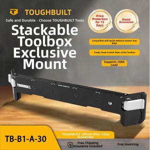 Toughbuilt | Stackable Tool Box Rack for Quick Attachment Bag