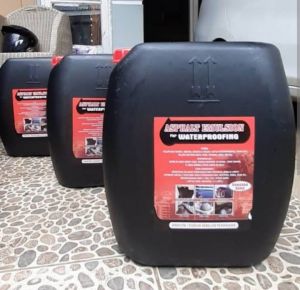 Aspal cair Emulsion 25 kg for waterproofing / pelapis anti bocor / anti rembes / dak / talang / genteng / kolam ikan / dll