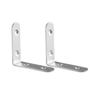 2pcs heavy-duty 90 degree angle L-shaped bracket for DIY furniture cabinets wardrobes shelves reinforcement hardware accessories
