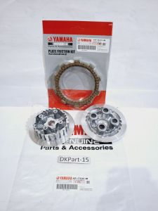 Rumah Kopling Kaki 4+Lawan kopling kaki 4+Kampas Kopling (45P) Yamaha Byson Mx KingNVAR15 45P