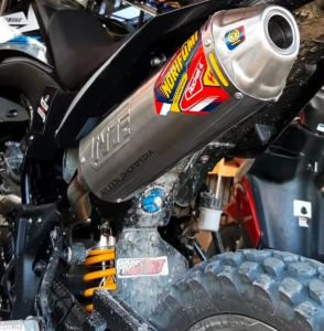 knalpot norifumi rocket 4 logo New bertenaga Wr155 Klx/DT 150 Crf 150  Standar Bore up Kompetisi