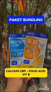 Paket Bundling 8 pcs DHC Calcium + CBP dan Folic Acid