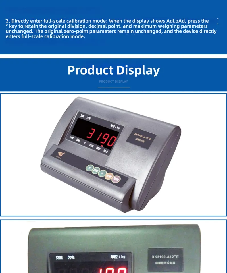 Shanghai Yaohua XK3190-A12+E Electronic Scale Display Indicator
