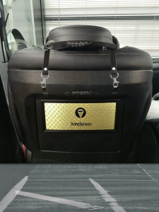 KATIESI | Safety Reminder Sign Custom Rear Seat Advertising Card
