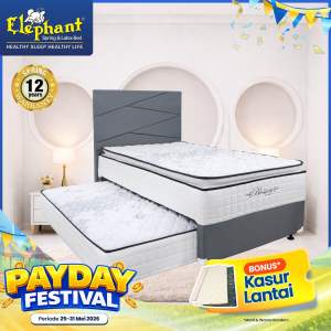 Kasur Springbed 2 In 1 Blossom Elephant