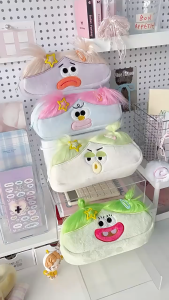 Kotak Pensil l Kotak Pensil Aesthetic l Pencil Case l Tempat Pensil l Pensil Case l Trolls Case Bulu