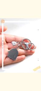 Rantai kunci logam/Gantungan kunci besi-Rabbit Stationery