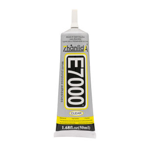 E7000 Glue Clear Contact DIY Cloth Fibre Fabric Adhesive Multipurpose for Wedding Dress Leather Bag Diamond Glass