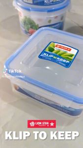 ( BISA COD ) PROMO Lion Star KP-51 (1001) Klip To Keep 465ml / Tempat Penyimpan Makanan / Toples Lock Klip To Keep / Food Storage / Wadah Makanan / Tempat Cemilan / Toples Plastik Polos / BPA FREE