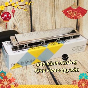 Kèn Harmonica 21 lỗ Suzuki Tremolo Special Su21 - Tone C