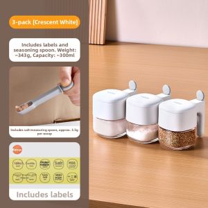 pracra | Moisture-Proof Auto-Open Seasoning Bottle
