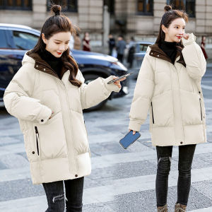 Fitted Thickening Stylish Loose Winter Coat Women Mid-long Style