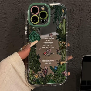เคสโทรศัพท์แบบครอบเต็มสำหรับ Apple 17Promax 16Pro Mirror iPhone 14 13Pro 11 12 15Plus 17Air XR ป้องกันการตกหล่น ลายนกในธรรมชาติ