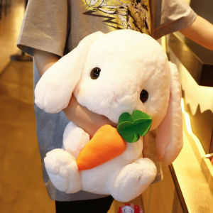 JIFANPAUL | Cartoon Rabbit Plush Toy with Long Ears