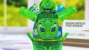 儿童汽水变形玩具拼装可乐饮料机器人男孩益智生日礼物Childrens soda shape-shifting toy assembled Cola beverage robot boy Puzzle birthday gift
