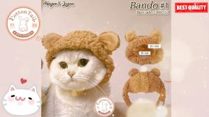 TOPI BANDO KOSTUM KUCING / TOPI LUCU KUCING BANDO #1