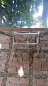 304 ชุดเครื่อง โต๊ะ การผลิต ขนาด 1.5 นิ้ว แข็งแรง กำหนดที่ 80.5x ก.50.5x ส.76.5cm การกินข้าว และอาหาร โต๊ะ