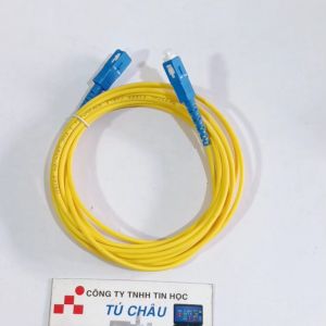 Dây nhảy quang mạng SC / UPC - SC / UPC dài 3m (Single mode Optical fiber cable)