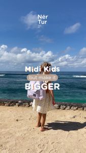 NERTUR Tas Anak Sekolah Ransel Backpack Midi Kids Plus