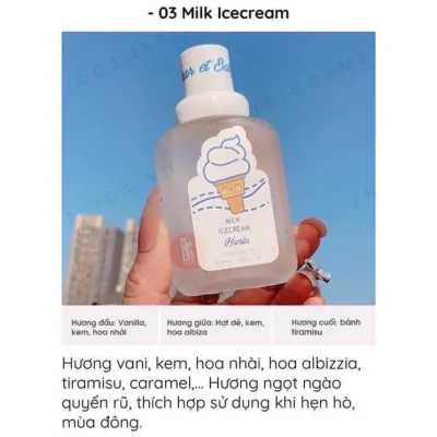 Nước Hoa Hanlu Cho Bé Xịt Thơm Body Hanlu Bear Baby Hương Nhẹ Nhàng Quyến Rũ