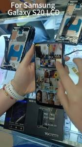 A+++ 6.2" Screen For Samsung Galaxy S20 LCD Display Touch Screen Digitizer With Frame For Galaxy S20 G980 G980F LCD Replacment