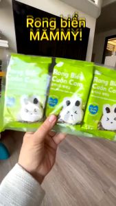 Rong biển rắc cơm Mămmy ít mặn không tanh tăng hương vị cho bé phù hợp cho bé 6 tháng tuổi
