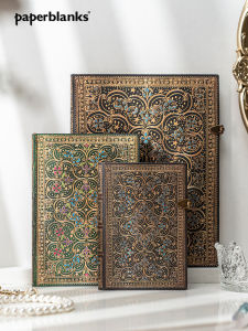 Sổ Tay Paperblanks Queens Binding Series Retro Soft Cover Notebook Journal Gift for Bé Gáifriend College Student Artistic