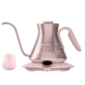 Cocinare M6 pro Macaron Color Dream Dot Coffee Temperature Control Pot Hand Brewing Fine Mouth Stainless Steel Coffee Pot