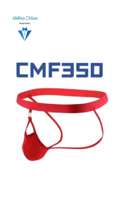 Mens Jockstrap : Removable Front with Snap-On Clip (Clever Menmode CMF350)