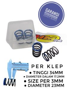per klep 34mm 32mm ngo racing HM one klx sonic nmax pcx 150 vario 160 mio beat juoiter vega mx king juoiter mx supra gtr cb cbr vario 125 150 matic bebek 37mm 38mm original mio beat dll