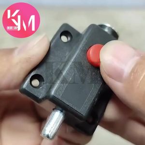 Grendel Tekan Pencet Otomatis Coklat Hitam dan Putih 1 pcs