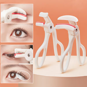 Gecomo cam nhựa cầm tay kẹp uốn mi/bền lâu uốn góc rộng Lash gốc cong Kẹp lông mi