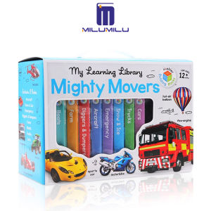 8Pcs My Learning Library Mighty Movers Picture Book for Kids Mighty Movers By Hinkler - Lazada