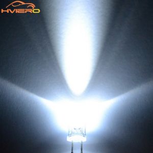 1000 Chiếc 5 Mm Tròn F5 Điốt Phát Sáng LED Siêu Sáng Nước Trong Màu Trắng Đỏ Xanh Xanh Dương Vàng 6000-6500K Bóng Đèn